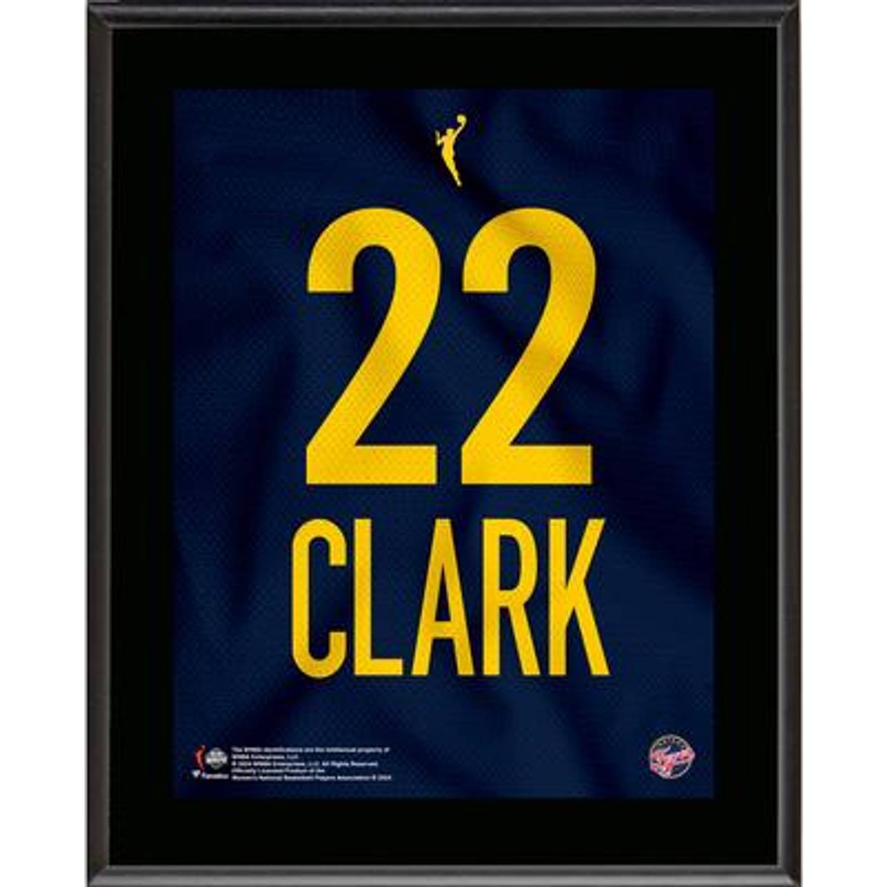 Fanatics Authentic Caitlin Clark Indiana Fever 2024 WNBA Draft 10.5" x