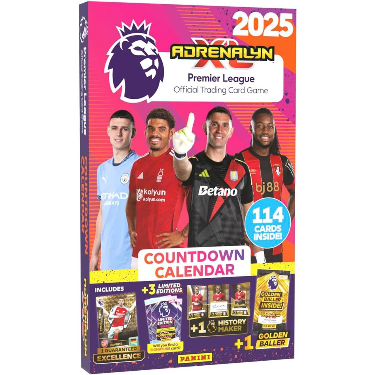 Panini Premier League Adrenalyn Countdown Advent Calendar 2025 • Price