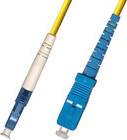 MicroConnect Singlemode OS2 9/125 Simplex LC / UPC - SC / UPC 2m