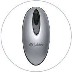 LabTec Wireless Optical Mouse Plus Silver