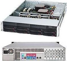 SuperMicro CSE-825TQ-563LPB 2U Rackmount Server Case
