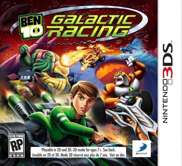 Ben 10 Galactic Racing Nintendo 3DS e 2DS