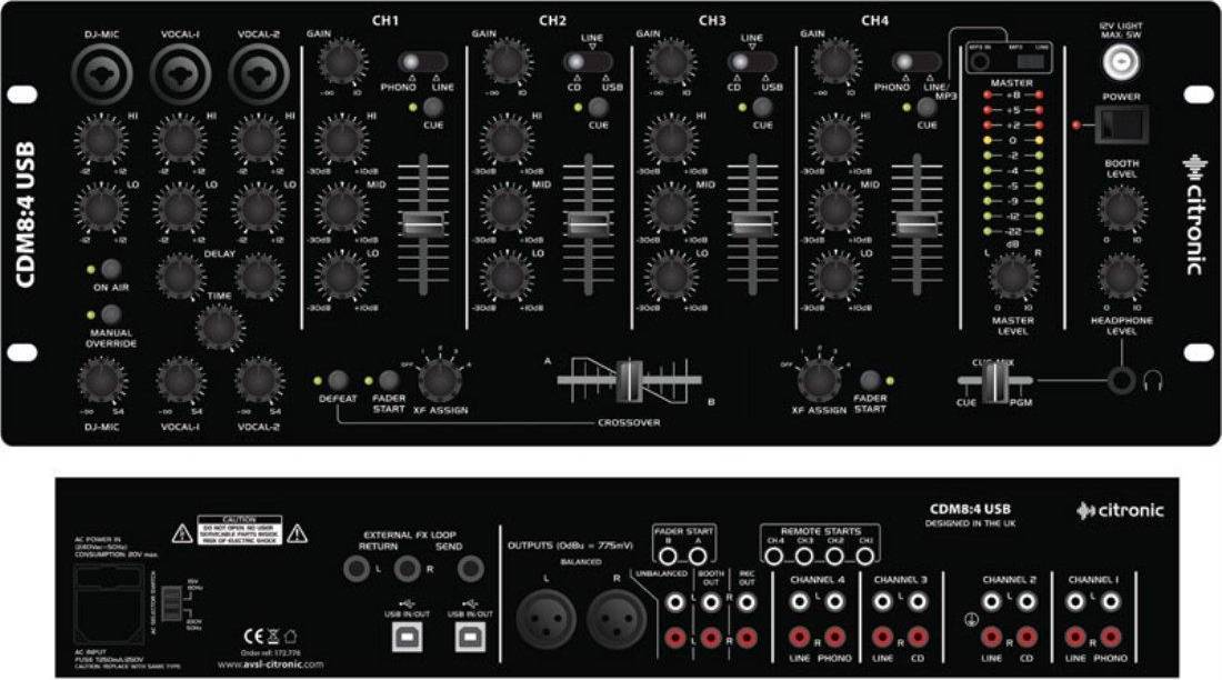 CDM8:4 USB