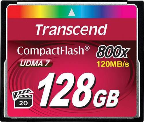 Transcend 800X Compact Flash Memory Card