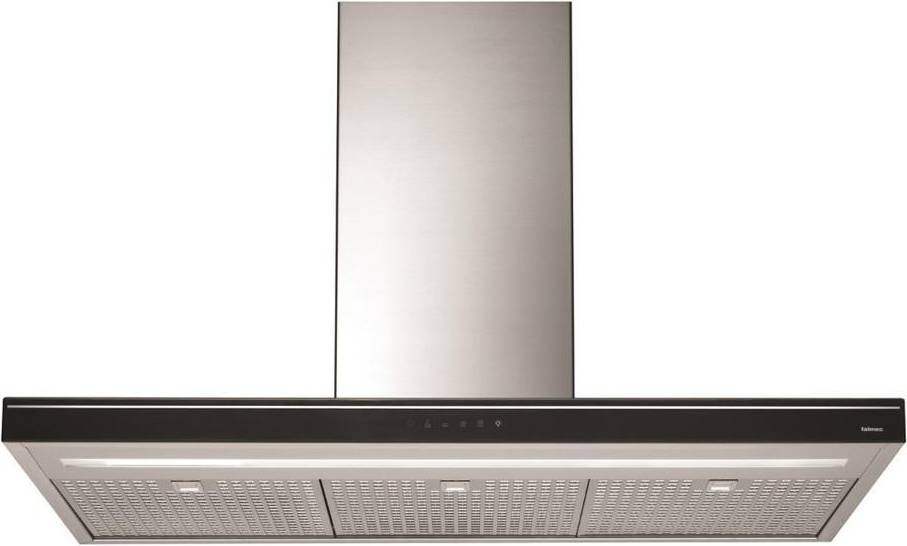 Falmec Luce 90 cm, Sort, Rustfri stål