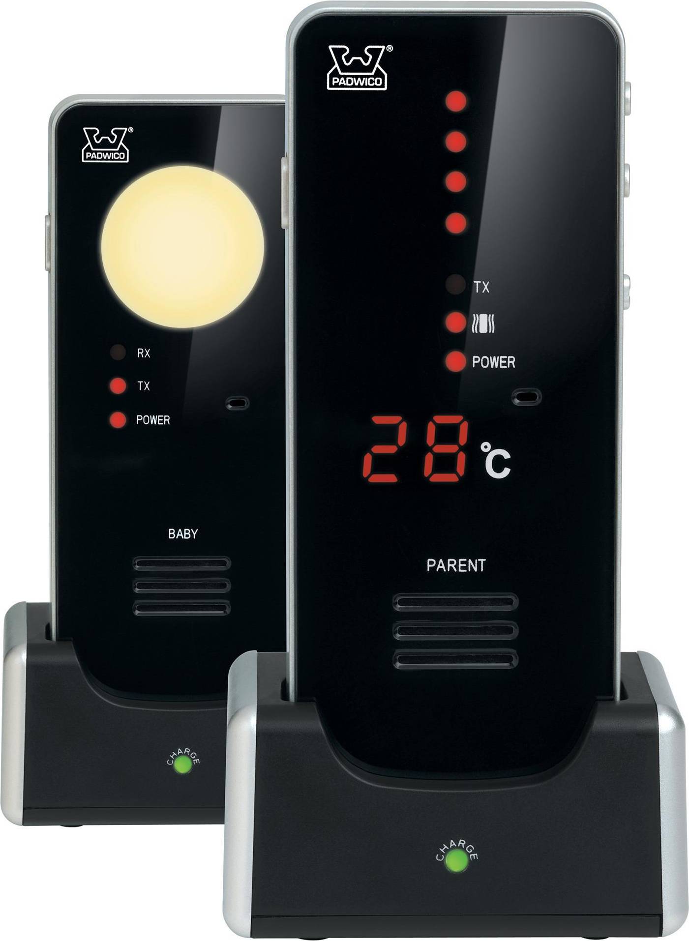 Padwico 850 Black babyalarm