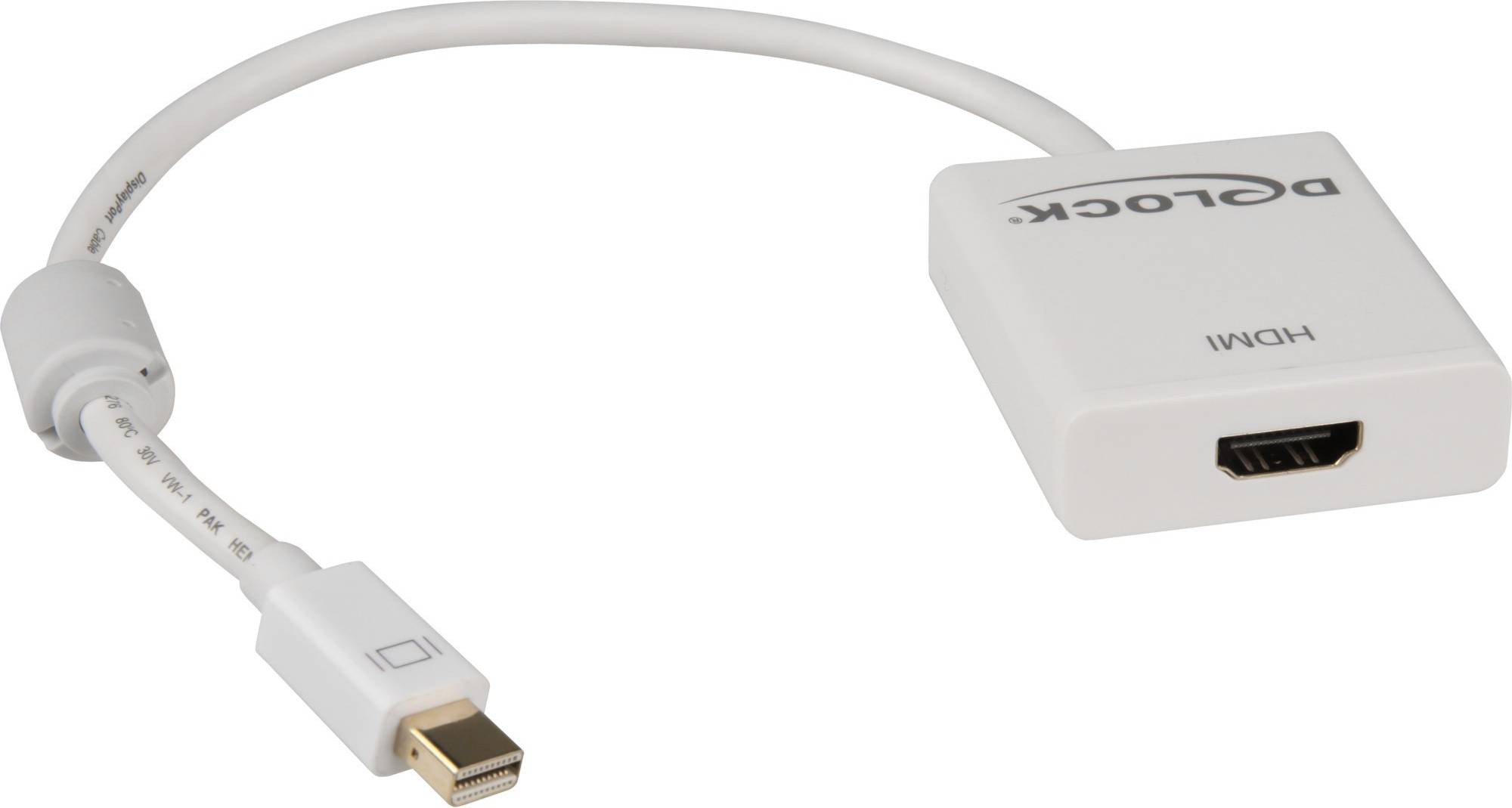 DeLock Mini DisplayPort - HDMI High Speed Adapter M-F