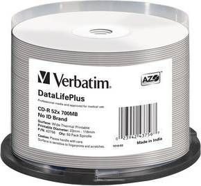 Verbatim DataLifePlus Professional CD-R 700 MB 52x
