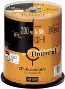 Intenso CD-R 700MB CD-R 700MB 100pieza(s)