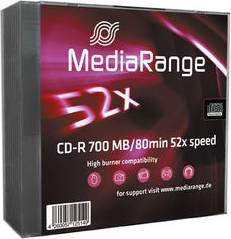 CD-R 700MB 52x Slimcase 10-Pack