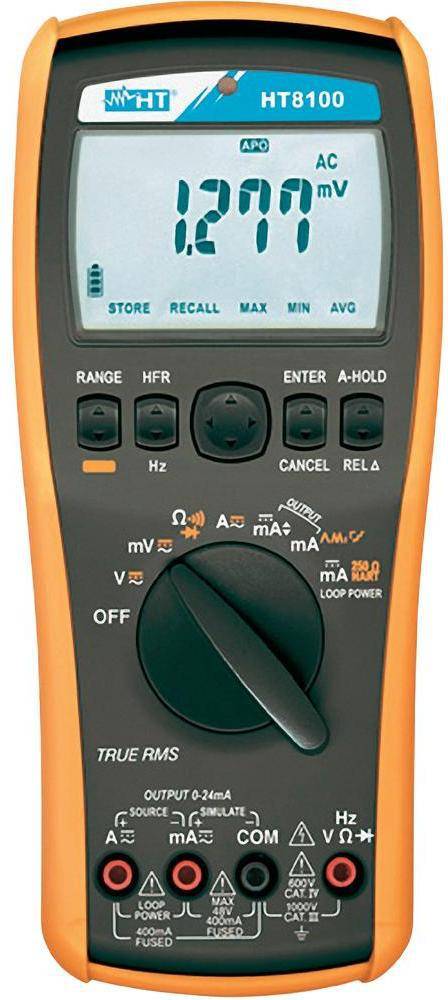 HT Processkalibrator & TRMS precisions-multimeter HT8100 HT Instruments HT8100