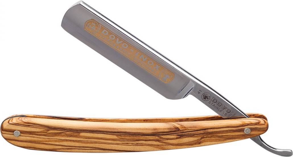 Straight Razor Olive Wood