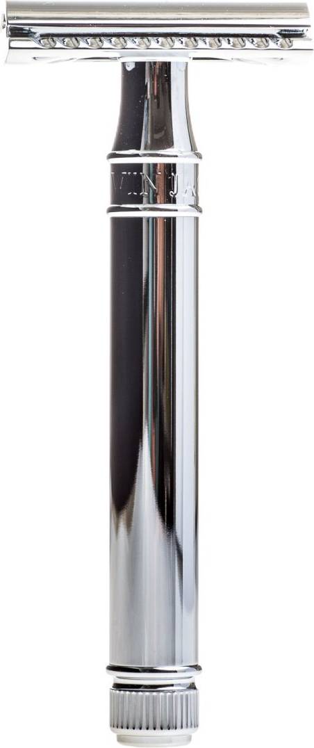 Safety Razor Extra Long Handle Chrome