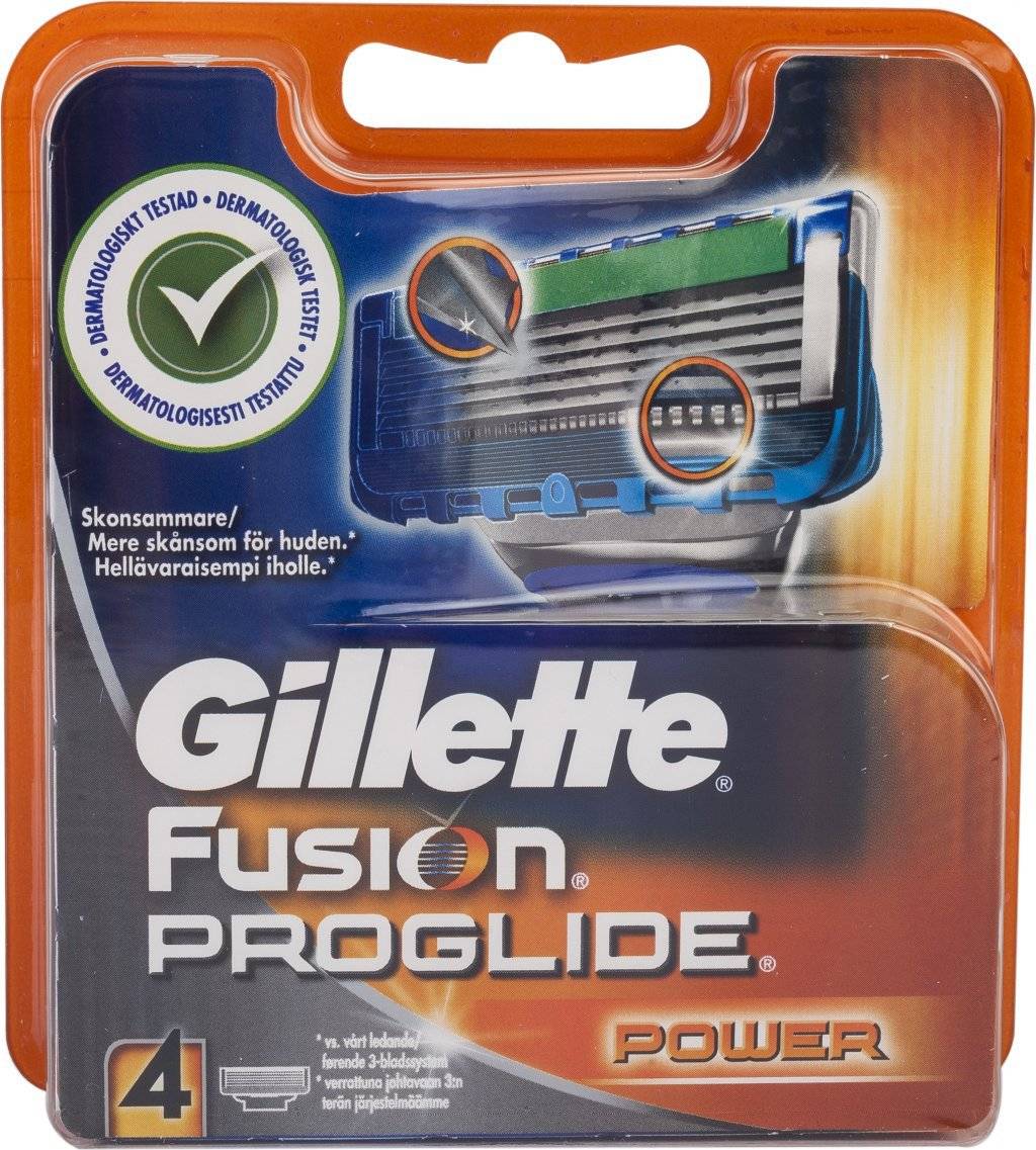 Gillette fusion proglide Gillette Fusion Proglide Power Ricariche 4 pezzi