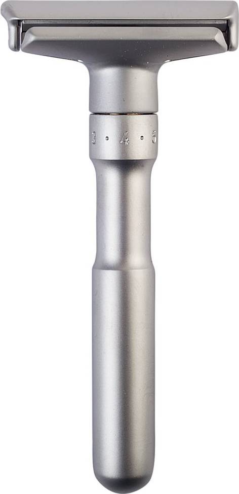 Futur 700 Adjustable Safety Razor Brushed Steel