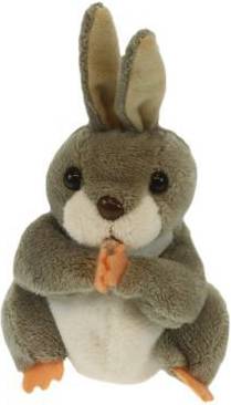 The Puppet Company Rabbit Grey Finger Puppets