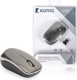 CSMSTWL100 Ratón RF 1600 8 Metros