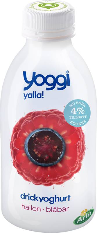 Arla Yoggi Yalla Raspberry Blueberry