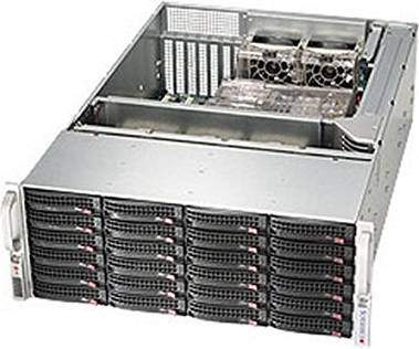 SuperMicro SuperChassis 846BA-R920B Rack Zwart 920 W