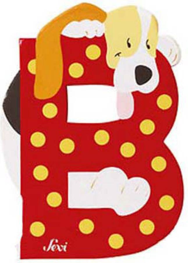 Letter B Basset Hound