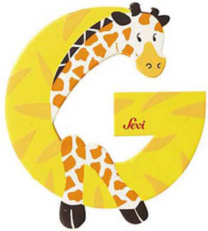 Letter G Giraffe