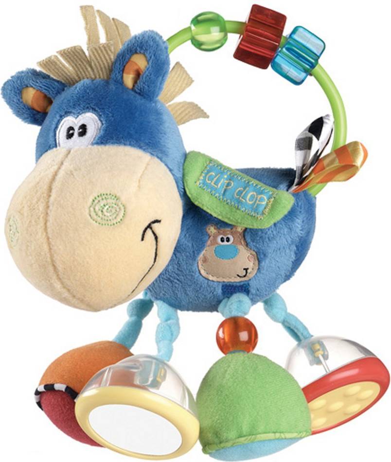 Clip Clop Activity Rattle