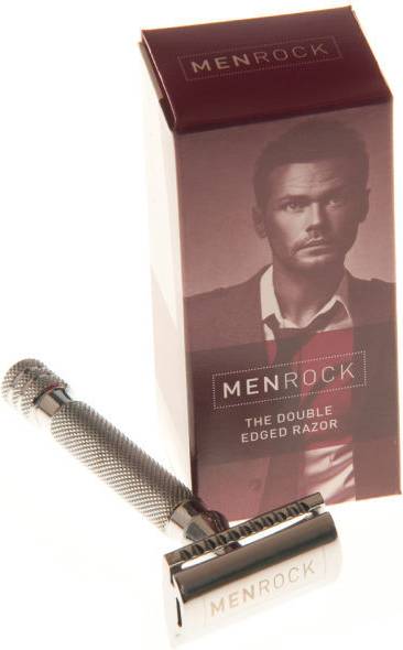 Men Rock The Double Edged Razor
