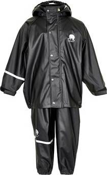 Black 2 Piece Rainsuit