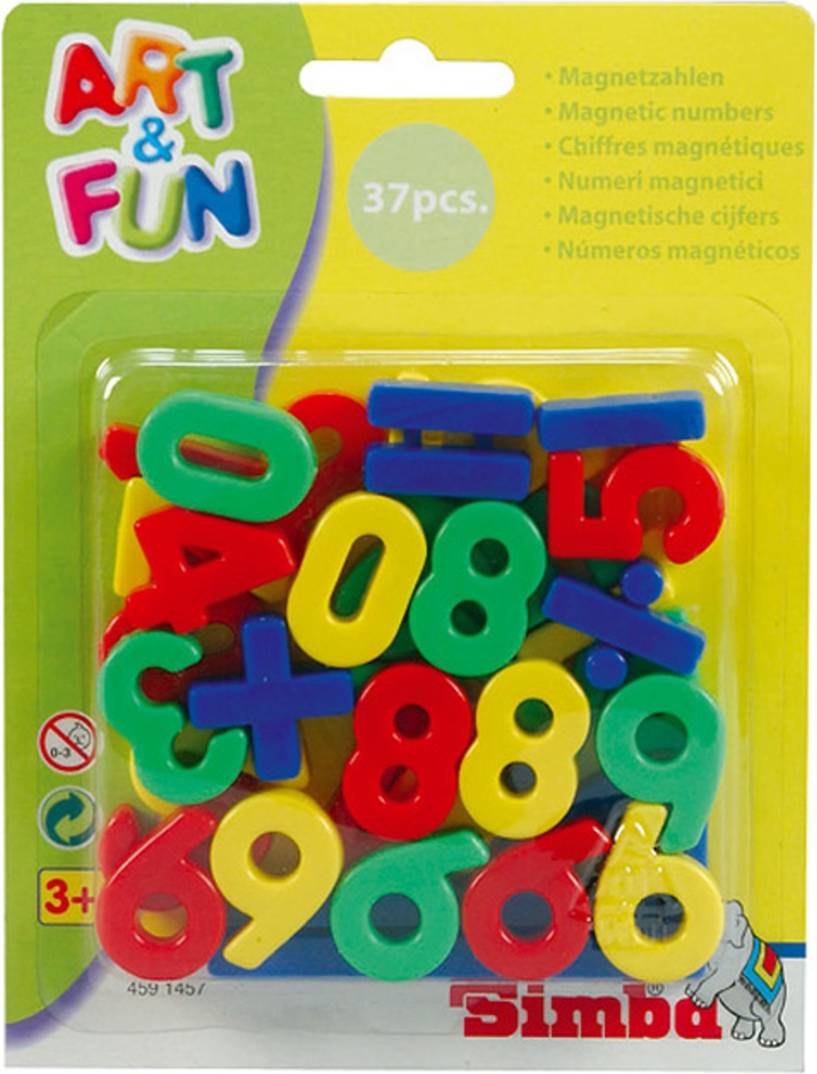 Simba Art & Fun Magnetic Numbers Signs