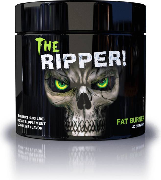 Fat burner Cobra Labs the Ripper Fat Burner Powder 150 g Razor Lime