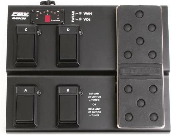 Guitar pedals Line 6 FBV Express MKII 4-Channel Foot Controller