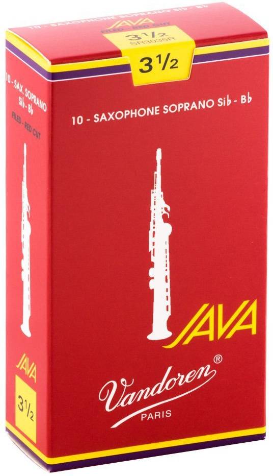 Vandoren Java Filed - Red Cut Soprano 3.5