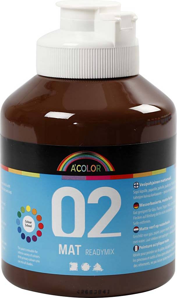 A Color Matt 02 Readymix Brown 500ml