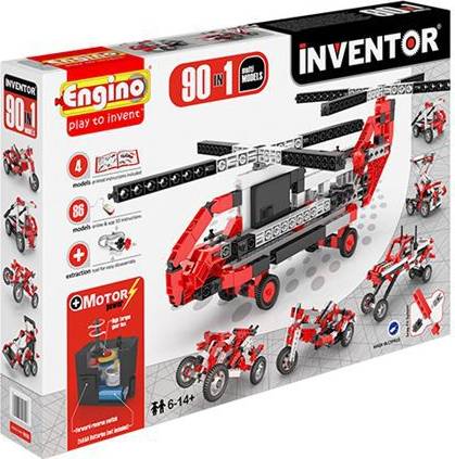Engino 90 Models Motorized Set