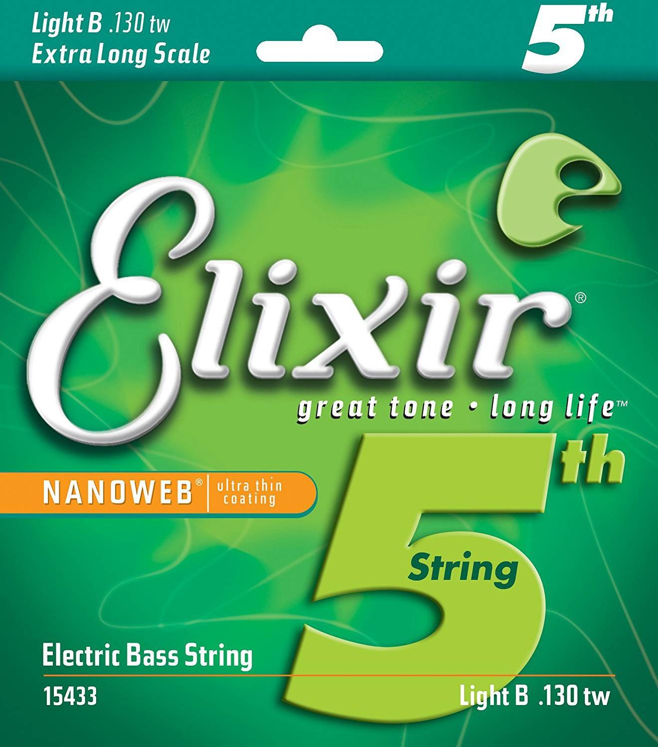 Elixir Nanoweb 5th Bass String 15433