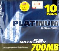 CD-R 700MB 52x Jewelcase 10-Pack