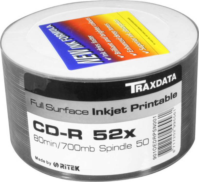 CD-R 700MB 52x 50 Plater