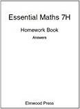 Essential Maths 7H Homework Book Answers: Homework Book Answers Bk. 7H