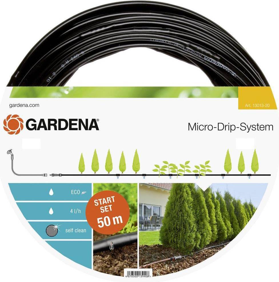 Gardena Micro Drip System Starter Set Planted Rows L