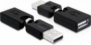 DeLock Rotation USB A-USB A 2.0 M-F Adapter