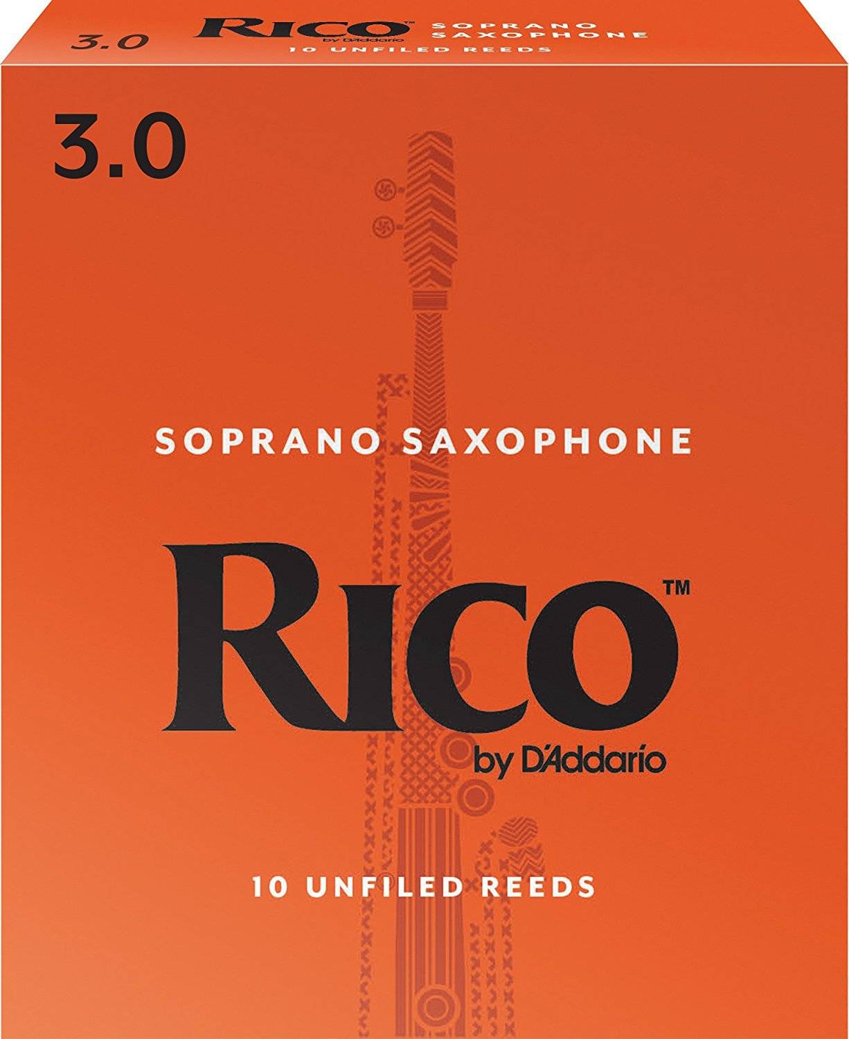 D'Addario Soprano Saxophone Reeds 3 10 Pack