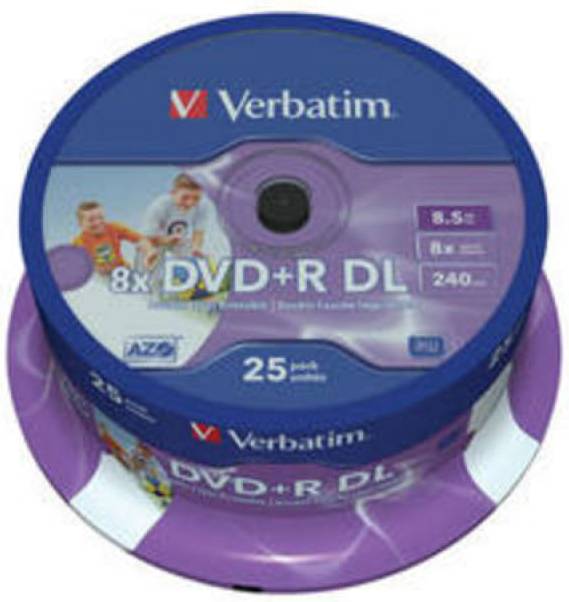 Verbatim 25 x DVD R DL