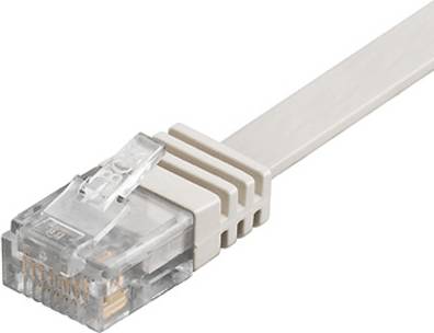 Goobay Flat U/UTP Cat6 RJ45 - RJ45