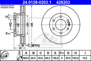 Disc Brake Rotor 428203