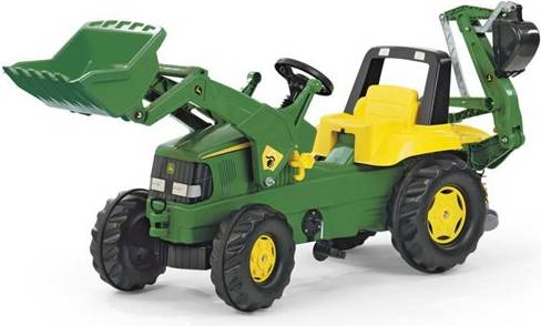 Tractor with Loader & Rear Digger