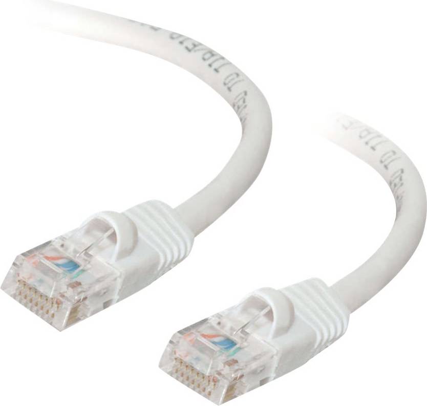 C2G UTP Cat5e RJ45 - RJ45 Booted 20m