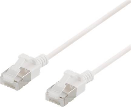 Deltaco Slim U/FTP Cat6a RJ45 - RJ45 LSZH 0.5m