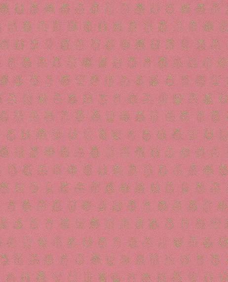 Eijffinger Wallpaper Lady Bug Rosa Gold