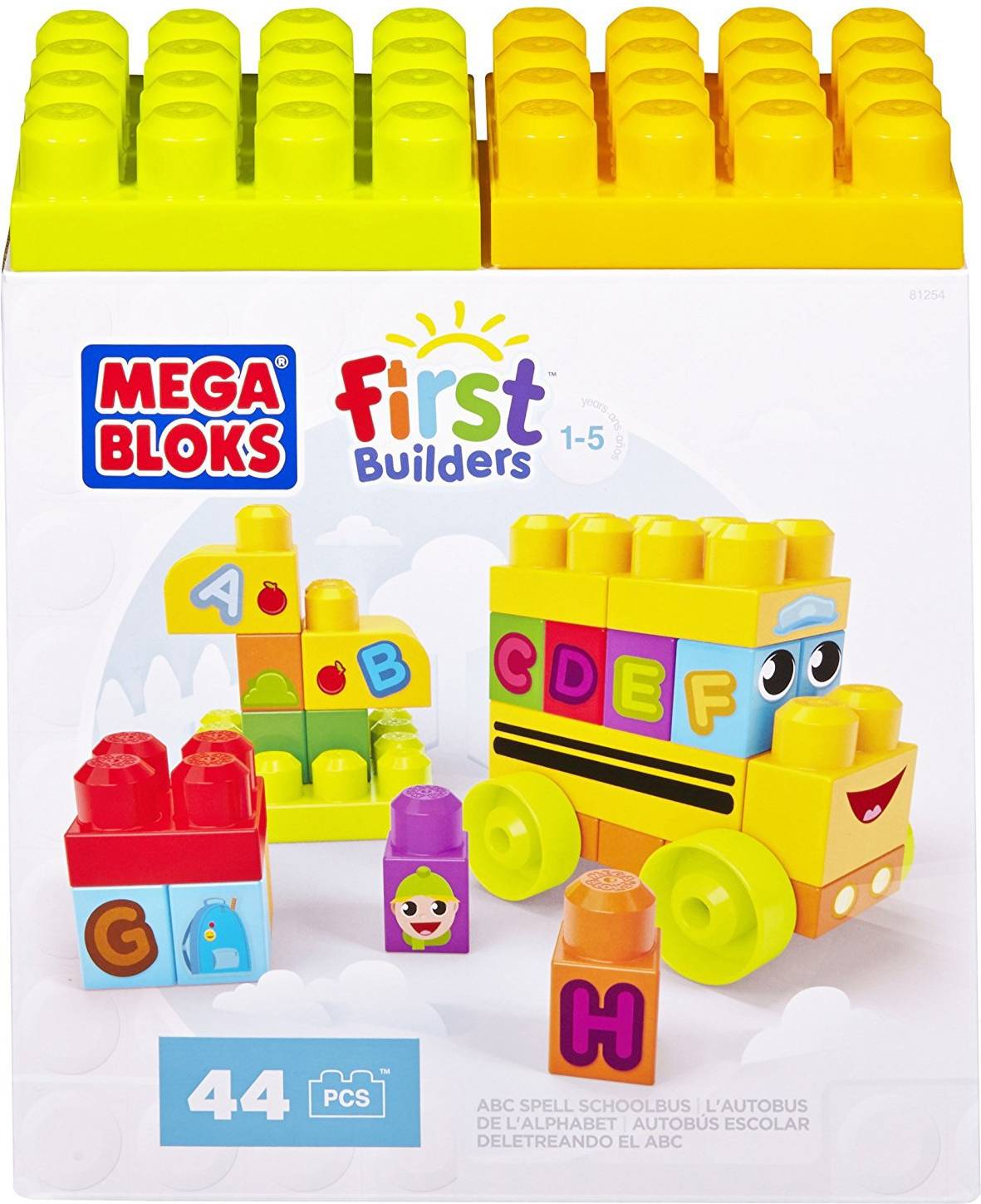 First Builders ABC Spell Schoolbus