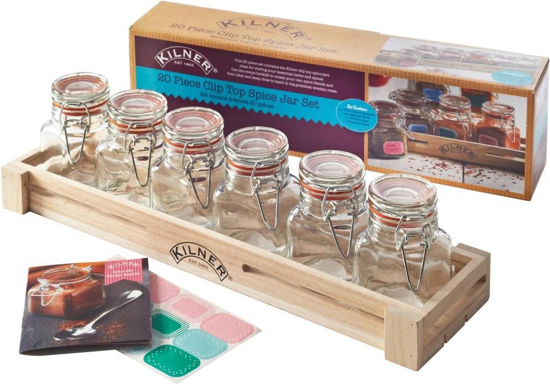 Kilner Spice Jar Kitchen Container 20pcs